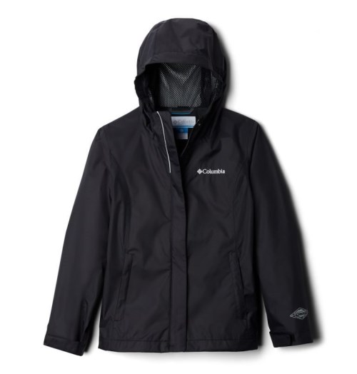 Kids' Columbia Arcadia Jackets Black | CA-T65C4