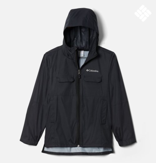 Kids' Columbia Buckhollow Jackets Black | CA-C50LA