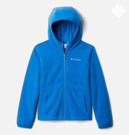 Kids' Columbia Fast Trek II Full Zip Fleece Jackets Blue | CA-F3C60