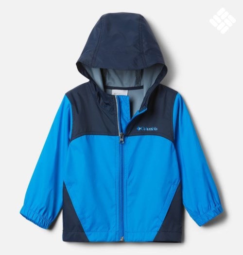 Kids' Columbia Glennaker Rain Jackets Blue | CA-IA83L