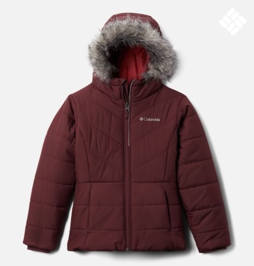 Kids' Columbia Katelyn Crest Jackets Burgundy | CA-YA516