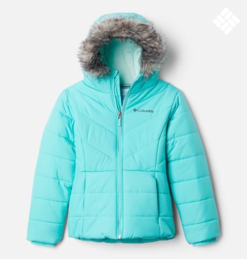 Kids' Columbia Katelyn Crest Jackets Turquoise | CA-X461A