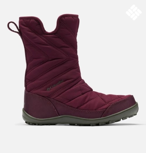 Kids' Columbia Minx Slip III Boots Fuchsia | CA-O165L