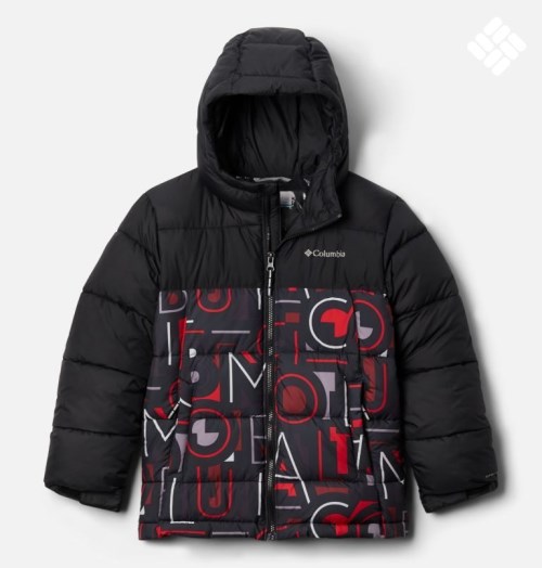 Kids' Columbia Pike Lake Jackets Black | CA-WA31C