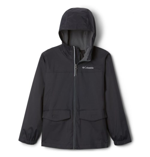 Kids' Columbia Rain-Zilla Jackets Black | CA-AL036