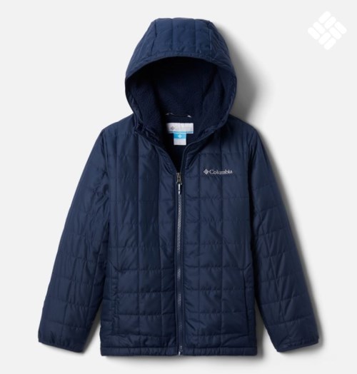 Kids' Columbia Rugged Ridge Sherpa Lined Jackets Navy | CA-G1L30