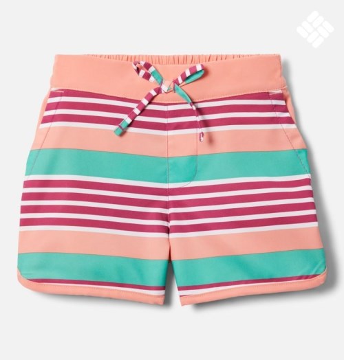 Kids' Columbia Sandy Shores Board Shorts Stripe | CA-PC0L3
