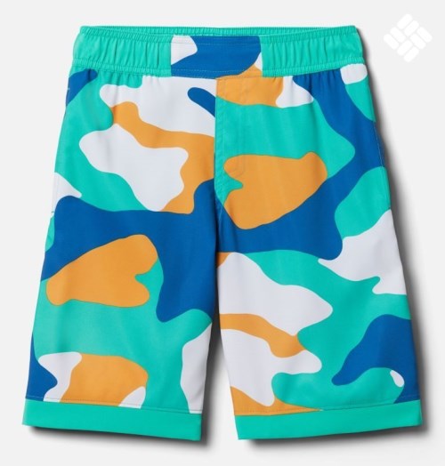 Kids' Columbia Sandy Shores Board Shorts Camo | CA-W6C14