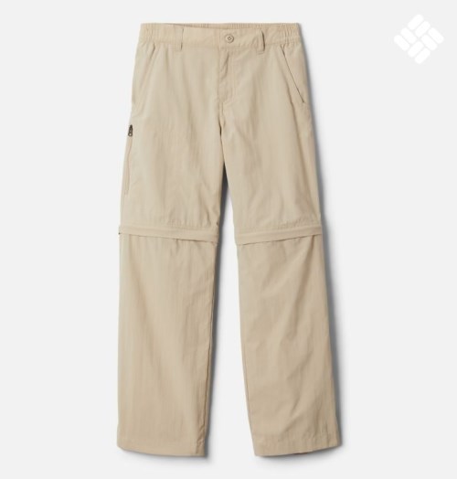 Kids' Columbia Silver Ridge IV Convertible Pants Khaki | CA-N401A