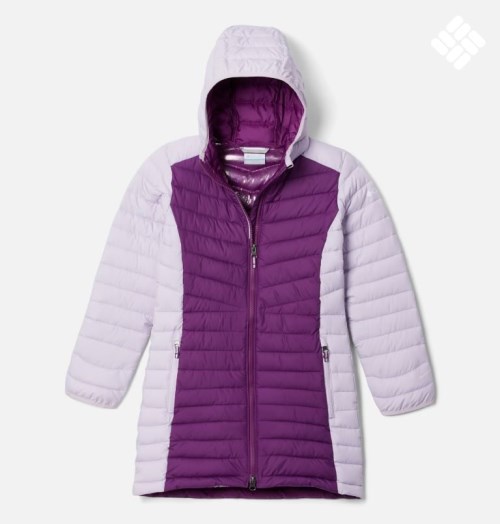 Kids' Columbia Slope Edge Mid Jackets Purple / Pink | CA-D8350