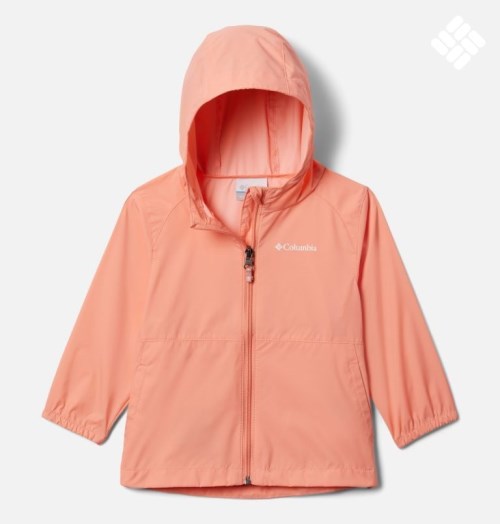 Kids' Columbia Switchback II Rain Jackets Coral | CA-W16L8
