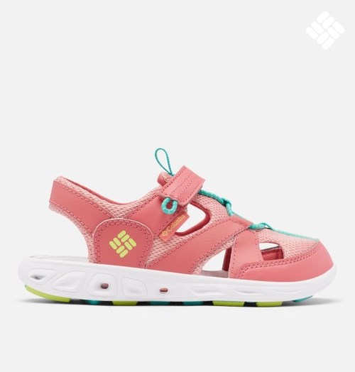 Kids' Columbia Techsun Wave Sandals Coral | CA-X0A48