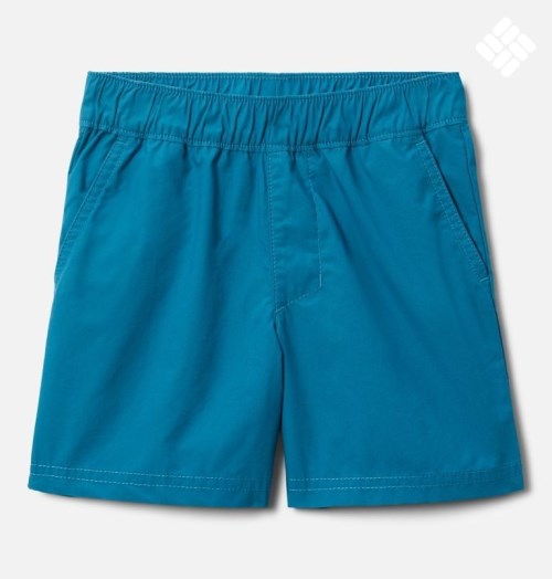 Kids' Columbia Washed Out Shorts Blue | CA-MALC5