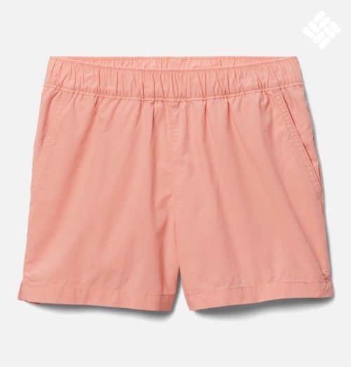 Kids' Columbia Washed Out Shorts Coral | CA-I8L16