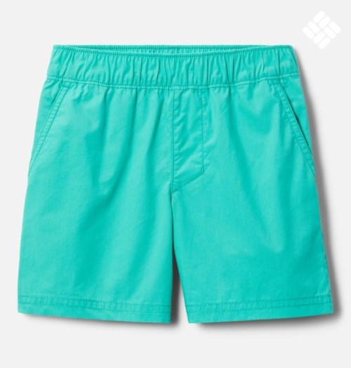 Kids' Columbia Washed Out Shorts Turquoise | CA-T4381