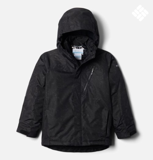 Kids' Columbia Whirlibird II Interchange Jackets Black | CA-KL1A3