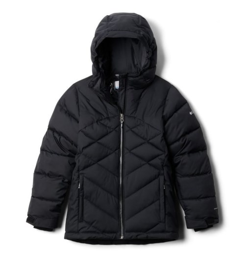 Kids' Columbia Winter Powder Quilted Jackets Black | CA-O36CL