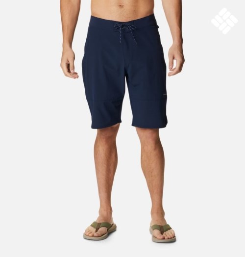 Men's Columbia Bagby Water Shorts Navy | CA-XA083