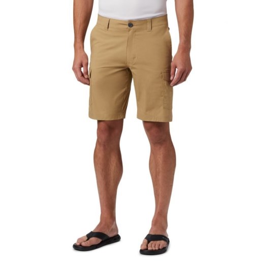Men's Columbia Brentyn Trail Casual Cargo Shorts Khaki | CA-S403C