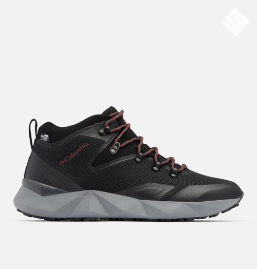 Men's Columbia Facet 60 OutDry Hiking Shoes Black | CA-SA048