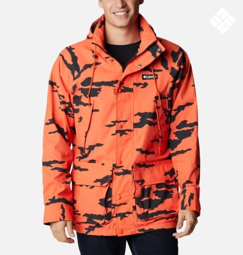 Men's Columbia Field ROC Decoy 1986 Jackets Orange | CA-R6L51