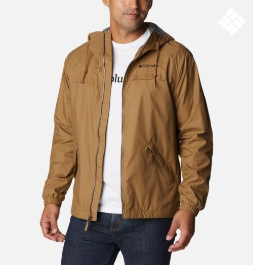 Men's Columbia Oroville Creek Lined Jackets Brown | CA-Z5CA8