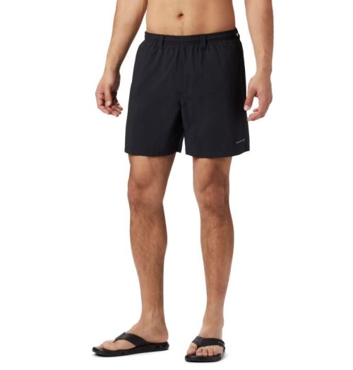 Men's Columbia PFG Backcast III Water Shorts Black | CA-BL531