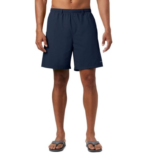 Men's Columbia PFG Backcast III Water Shorts Navy | CA-EL584
