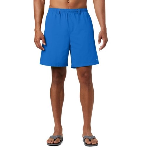 Men's Columbia PFG Backcast III Water Shorts Blue | CA-L1C3L