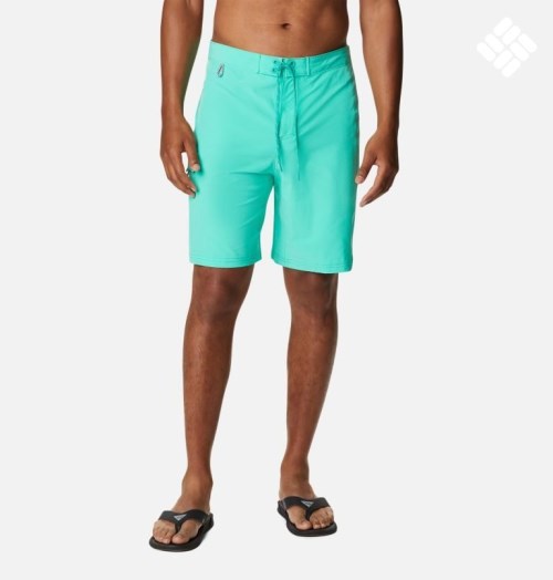 Men's Columbia PFG Terminal Tackle Board Shorts Turquoise | CA-Z6583