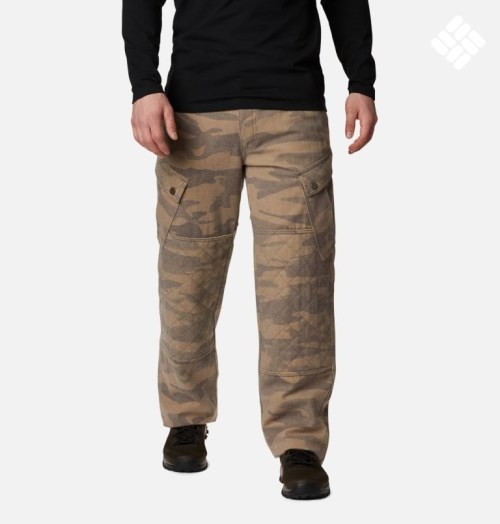 Men's Columbia PHG Gallatin Wool Pants Camo | CA-L61C5