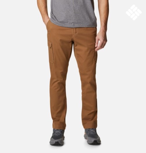 Men's Columbia Pacific Ridge Cargo Pants Brown | CA-DCLA0