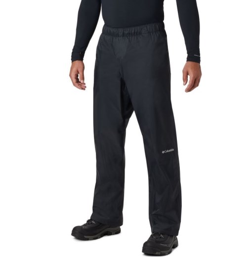 Men's Columbia Rebel Roamer Rain Pants Black | CA-IC358