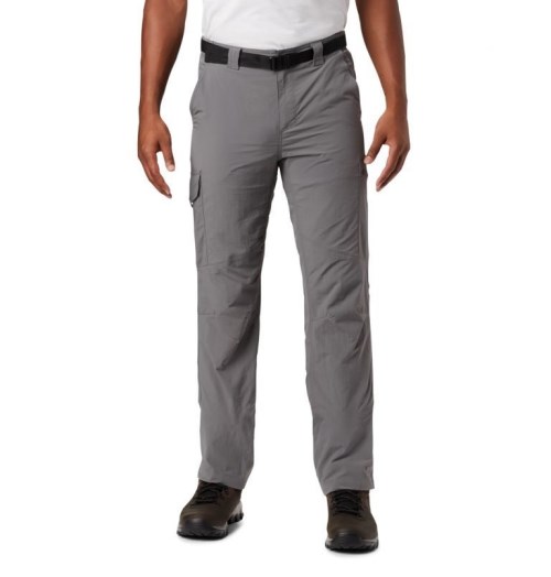 Men's Columbia Silver Ridge Cargo Pants Dark Grey | CA-I1CAL