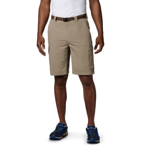 Men's Columbia Silver Ridge Cargo Shorts Khaki | CA-XC586