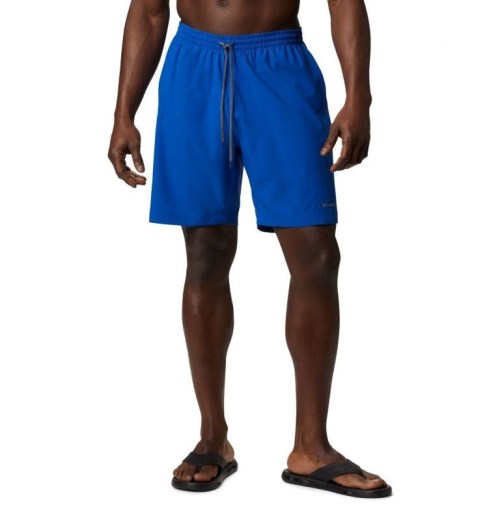 Men's Columbia Summertide Stretch Shorts Blue | CA-MC86L