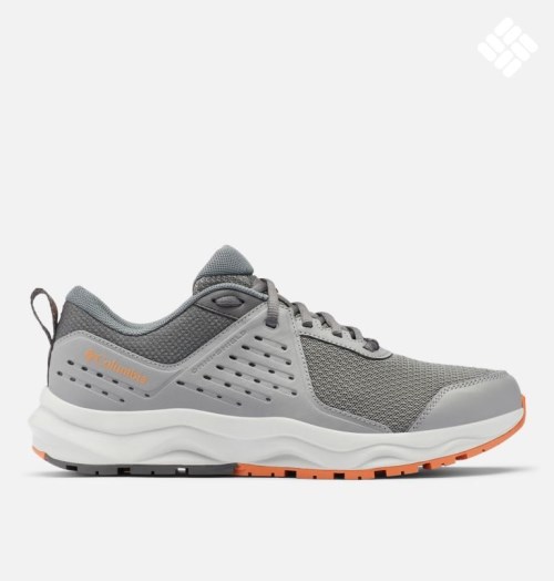 Men's Columbia Trailstorm Elevate Trail Running Shoes Grey | CA-D058A