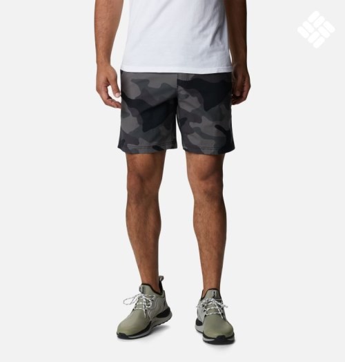Men's Columbia Wallowa Belted Shorts Camo | CA-N641A