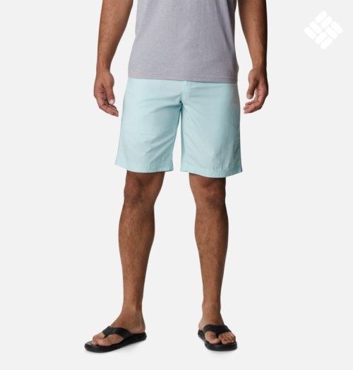 Men's Columbia Washed Out Shorts Turquoise | CA-W408A
