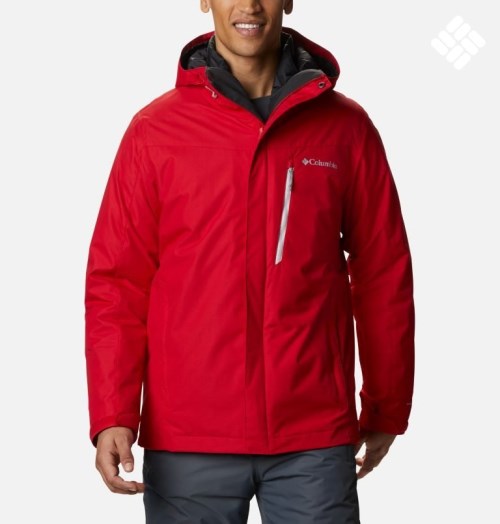 Men's Columbia Whirlibird IV Interchange Jackets Red | CA-F5143