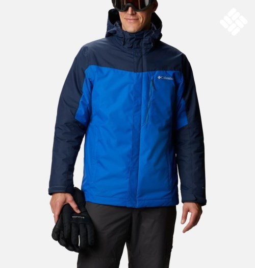 Men's Columbia Whirlibird IV Interchange Jackets Blue | CA-F5A43