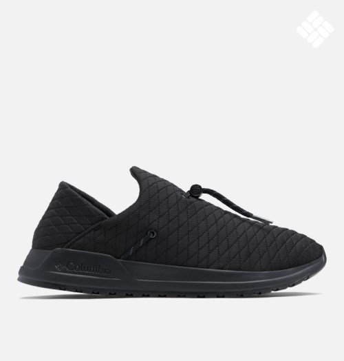 Men's Columbia Wildone Moc Sneakers Black | CA-A1L50