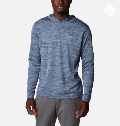 Men's Columbia Zero Rules Hoodie Navy | CA-B4836