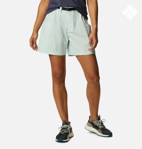 Women's Columbia Bowen Lookout Shorts Mint | CA-K30A4
