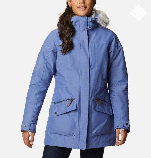 Women's Columbia Carson Pass Interchange Jackets Blue | CA-B8410