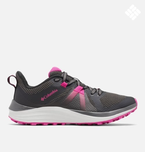 Women's Columbia Escape Pursuit Trail Running Shoes Black / Pink | CA-YC85L