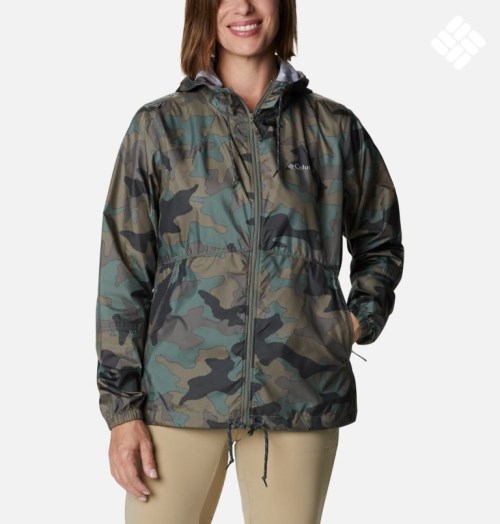 Women's Columbia Flash Forward Printed Jackets Camo | CA-E035A