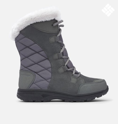 Women's Columbia Ice Maiden II Boots Dark Grey | CA-D0L35