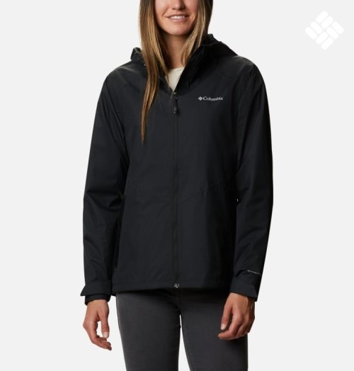 Women's Columbia Inner Limits II Jackets Black | CA-EL10C
