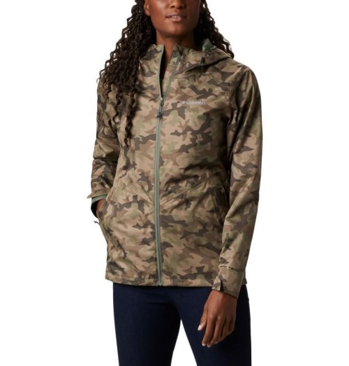 Women's Columbia Inner Limits II Jackets Camo | CA-T4803